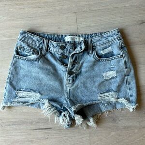 Hidden Los Angeles size s denim cut off shorts